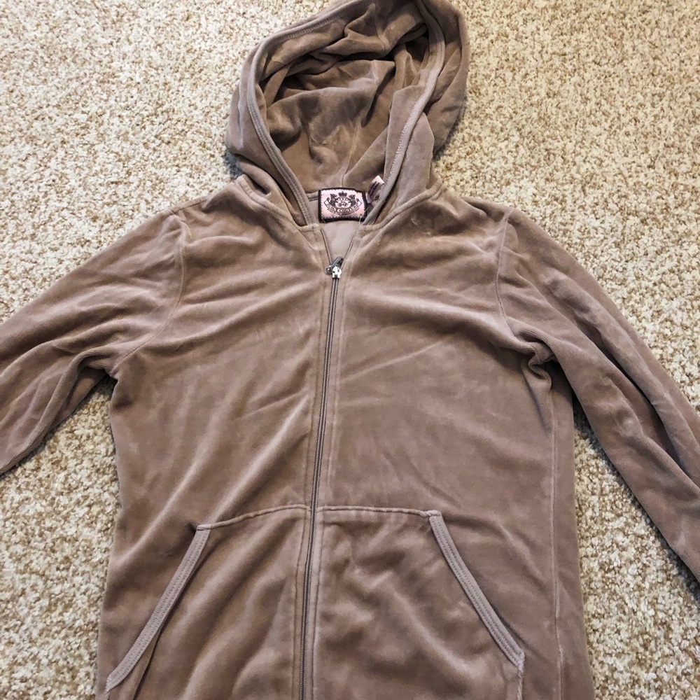 Women’s size medium Juicy Couture velour hoodie